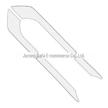 Рамка заднего противотуманного фонаря из нержавеющей стали для Tesla Model 3 OEM