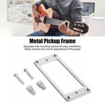 Рамка звукоснимателя для гитары Монтажное кольцо для металлического инструмента для замены