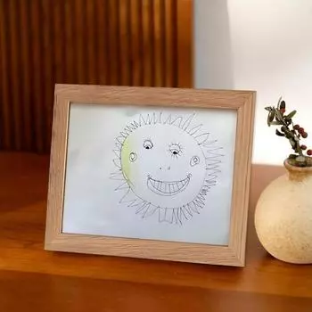 Рамки для детских работ, открывающаяся спереди художественная рамка для показа картин, детских рисунков, художественных проектов, школьных работ, настенного декора для дома и офиса S