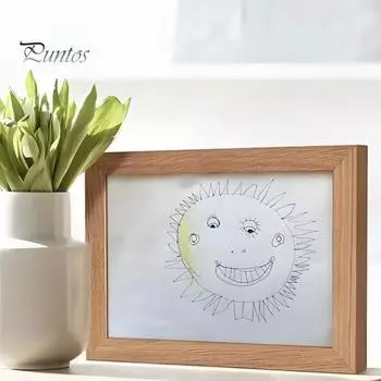 Рамки для детских работ, открывающаяся спереди художественная рамка для показа картин, детских рисунков, художественных проектов, школьных работ, настенного декора для дома и офиса S