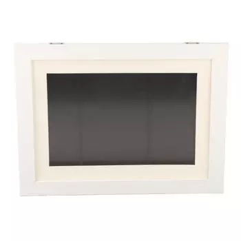 Рамки для детского искусства A4, открывающиеся спереди, сменные, ударопрочные, для демонстрации рисунков белый