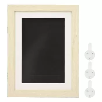 Рамки для детского искусства, сделай сам, картина, открывающаяся спереди, рамка для детского рисунка, деревянная витрина