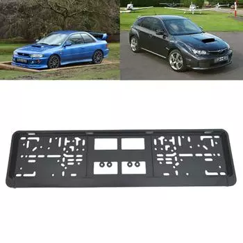 Рамки для номерных знаков автомобиля, 4 отверстия, пластиковый держатель автомобильных номерных знаков, ЕС, Россия, нержавеющая крышка номерного знака