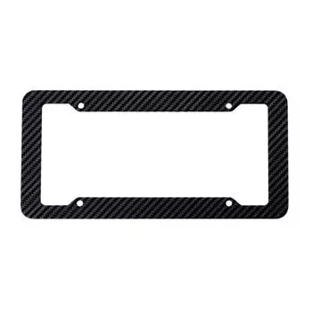 Рамки номерного знака, черная крышка автомобильного номерного знака из АБС-пластика, универсальный держатель автомобильного номерного знака. Защита от ржавчины