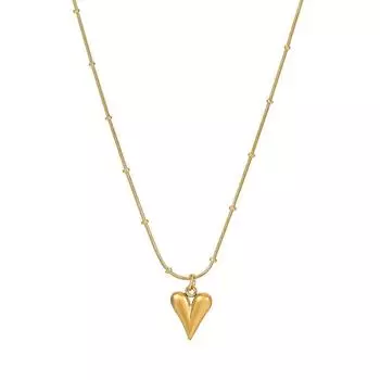 Ramos темпераментное ожерелье-цепочка с подвеской в виде сердца для женщин 2023, стильное колье из нержавеющей стали, ожерелье, ювелирное изделие, подарок на вечеринку