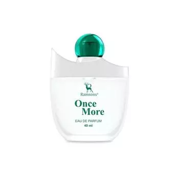 Ramsons - ONCE MORE Eau De Parfum | 40 ML | Духи для мужчин | TN - Бергамот, Персик | MN - Мимоза, Цветок ванили, Жасмин | BN - Кожа, Ваниль