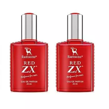 Ramsons - RED ZX Eau De Parfum | 30 ML x 2 | Духи для мужчин | TN - Бергамот, Лимон, Лаванда | MN - Гвоздика, Жасмин | BN - Кедр, Пачули