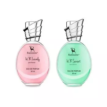 Ramsons - UR LOVELY & UR SWEET Eau De Parfum Combo Pack | 30 мл x 2 | Духи для женщин
