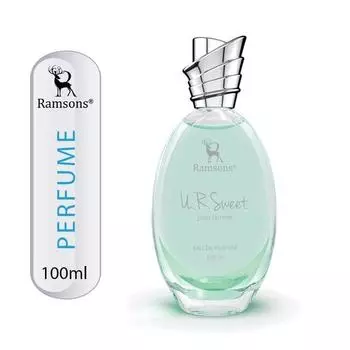 Ramsons - UR SWEET Eau De Parfum | 100 мл | TN - Персик, Слива, Апельсиновый цвет | MN - Мед, Жасмин, Роза | BN - Амбра, Древесный
