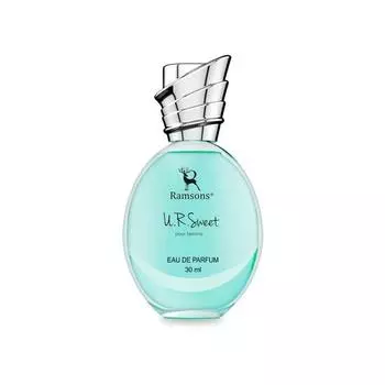 Ramsons - UR SWEET Eau De Parfum | 30 мл | Духи для женщин | TN - Персик, Слива | MN - Мед, Жасмин, Роза | BN - Амбра, Древесный