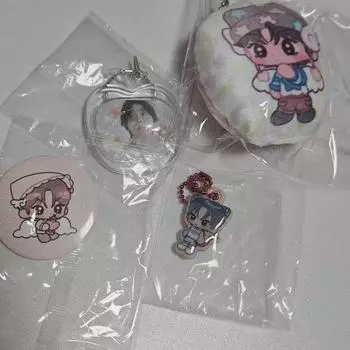 Ramune, Riku Cushion Key Ring, Etc.