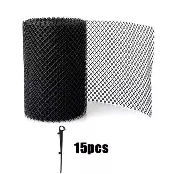 Randomly Cut Gutter Mesh Grid Gutter Guard Filter Easy To Install Gutter Screen Residence 16cmx6m