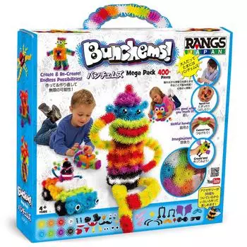 RANGS Japan Good Toy Award Bunchems Mega Pack Ages Fingertip Education 4+
