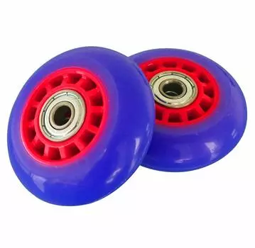 RANGS Japan Wheel 2 Piece Lipstick Deluxe Mini Оригинальная замена 68 мм Фиолетовый/Красный