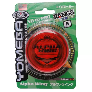 RANGS Japan Yoyo Yomega Alpha Wing Red
