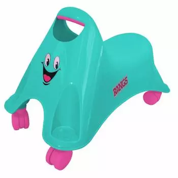 RANGS Scramble Puppy Turquoise 360 degree rotating casters 1 year old and up Load capacity 20kg бирюзовый