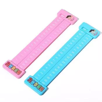 Раннее образование Линейка разложения чисел Помощь в просвещении Линейка для учеников Дошкольное образование blue-style 1-25cm