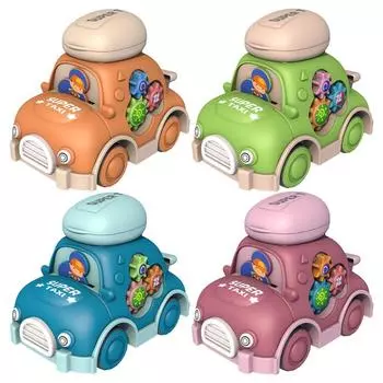 Раннее обучение Развивающие игрушки Мальчики Девочки Малыши Хранение Машина Принадлежности Игрушки для машин Детские игрушки Толкать машинку синий