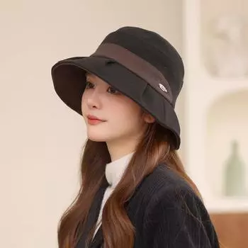 Ранняя весенняя шляпа рыбака для путешествий, детская весенне-осенняя модная складная шляпа для шопинга, повседневная универсальная женская шляпа для бассейна M56-58cm