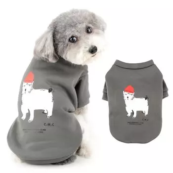 RANPHY Собака Pet Маленький щенок Холодная погода Чихуахуа Кошка Собака Собака Собака Собака Нарядная одежда для выхода на улицу для M Одежда, свитер осень/зима, толстовка, собаки,