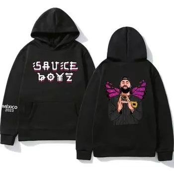 Рэпер Эладио Каррион Hoodie Sauce Boyz Hooded S чёрный