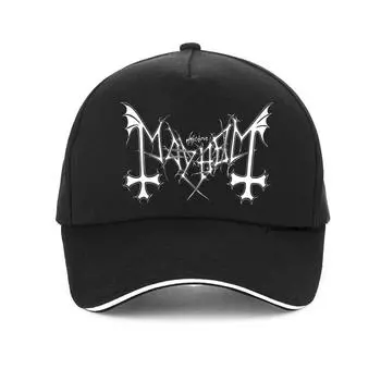 Рэпер Mayhem Death Metal крутая женская бейсболка унисекс, модная летняя дышащая уличная шляпа от солнца, регулируемые шляпы Snapback Adjustable