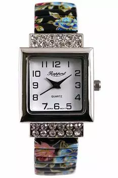 [Rapole] Часы Floral Pattern Bellows 164051 женские черные
