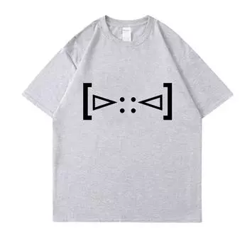 Рэппер Кен Карсон A Great Chaos Face Графическая футболка Мужская женская одежда Футболка высокого качества Винтажная повседневная футболка Уличная одежда S чёрный