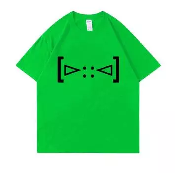 Рэппер Кен Карсон A Great Chaos Face Графическая футболка Мужская женская одежда Футболка высокого качества Винтажная повседневная футболка Уличная одежда S чёрный