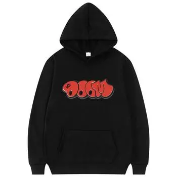 Rapper Mf Doom Eternal Graffiti Graphic Hoodie Streetwear Men Women Vintage Sweatshirt Male Casual Fleece Cotton Hoodies S