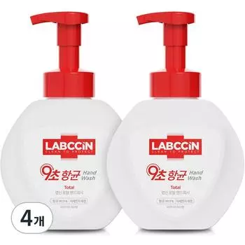 Rapsin Total Hand Wash Powderly Herb Fragrance, 500 мл, 4 шт.