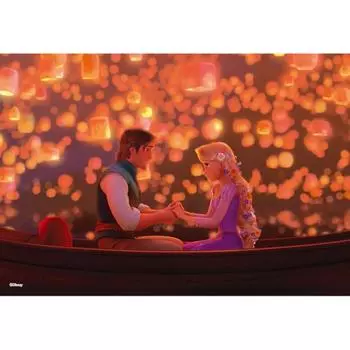 Рапунцель - Окутанная светом фонаря (Мини) Пазл Disney Animation 108 деталей, популярный корейский пазл