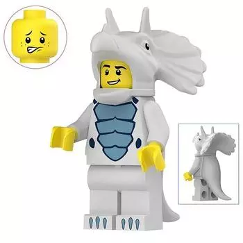 Rare Animal Minifigure Dinosaur Boy Building Block Toys