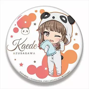 Rascal Does Not Dream of Bunny Girl Senpai Nendoroid Plus Big Can Badge Kaede Azusagawa 1