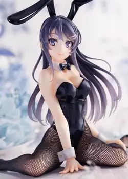Rascal Does Not Dream of Bunny Girl Senpai Figure Mai Sakurajima Cosplay AMP+ ~Bunny ver.~