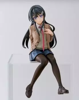 Rascal Does Not Dream of Bunny Girl Senpai Aobuta Chokonose Mai Sakurajima Winter Uniform Ver Figure