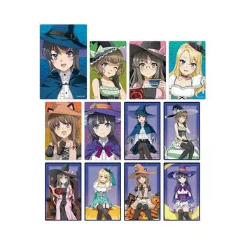 Rascal Does Not Dream of Bunny Girl Senpai Original Illustration Halloween 2023 Trading Card Stickers Box of 12 ver.