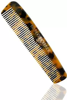 Расческа Babro Pomade Comb Расческа с черепаховым мраморным узором Расческа Barber Hair Comb Янтарно-коричневая Мужская Мужская