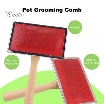 Расческа для домашних животных из нержавеющей стали, нежный расческа для домашних животных, удаляет спутанные меховые узлы, спутывает колтуны, инструмент для ухода за кошачьей расческой, щетка S