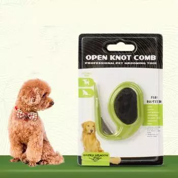 Расческа для домашних животных, лезвие, расческа для удаления волос, расческа для чистки волос, косметическая расческа для кошек, собак, инструмент для открытия узлов