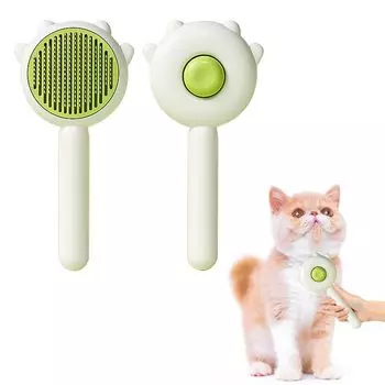 Расческа для домашних животных Magic Brush Расческа для кошек Удаление шерсти у кошек Расческа для кошек Magic Pet Comb Щетка для кошек Многофункциональная щетка для чистки шерсти домашних животных Расческа для кошек циан