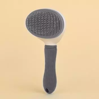 Расческа для домашних животных Расческа для кошек Собаки Пушистая расческа для удаления пуха Самоочищающаяся расческа для волос Товары для животных