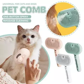 Расческа для домашних животных Спрей-расческа Товары для кошек Игольчатая расческа для волос No Fly Расческа для домашних животных Расческа для кошек One Size
