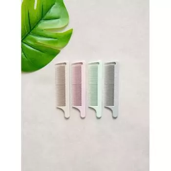 Расческа для хвоста Daiso Pocket Mini, упаковка из 4 шт.