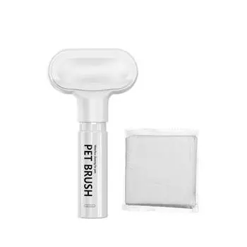 Расческа для кошек, несмываемая пена для сухой чистки домашних животных, щетка, специальное хлопковое полотенце для удаления плавающей щетки для кошачьей шерсти, очиститель для собачьей шерсти, расческа для домашних животных VP001