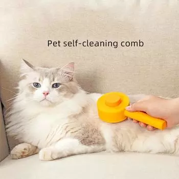 Расческа для кошек Расческа для кошек для удаления плавающих волос Игольчатая расческа для собак Расческа для кошек Товары для животных синий