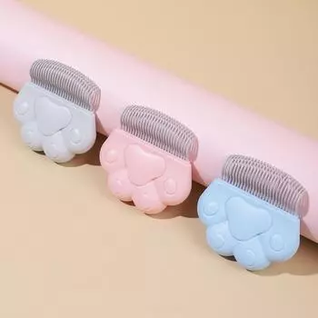 Расческа для кошек, расчески для собак, щетина, артефакты, ниспадающие волосы и плавающие узлы, открытые узлы, ткань для домашних животных, кукольные длинные волосы, специальная расческа-ракушка, игла