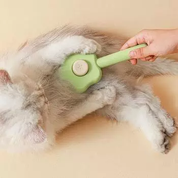 Расческа для кошек с волшебной палочкой для удаления плавающей щетки для волос, расческа для чистой кошачьей шерсти, специальная расческа для собачьей шерсти, артефактная расческа для кошачьей шерсти, развязываемый узел