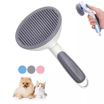 Расческа для кошек, щетка для домашних животных, удаляет волосы, расческа для собак, средство для ухода за волосами для кошек, чистящая щетка для красоты, товары для кошек China