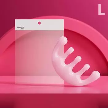 Расческа для массажа головы и лица Meridian, расческа с пятью широкими зубьями из смолы, гладкая антистатическая расческа для волос, уход за волосами для женщин, релаксация Meridian M